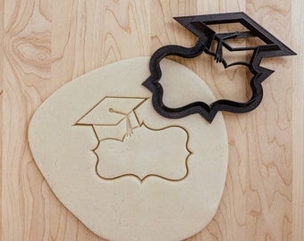 Graduation Cap PERSONALIZED Cookie and Fondant Cutter - Etsy