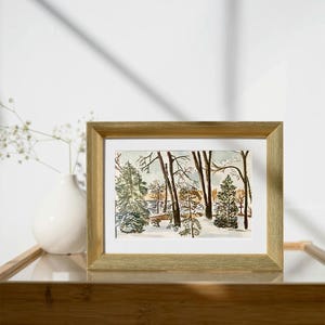 University of Notre Dame Print - Saint Mary&#39;s Lake