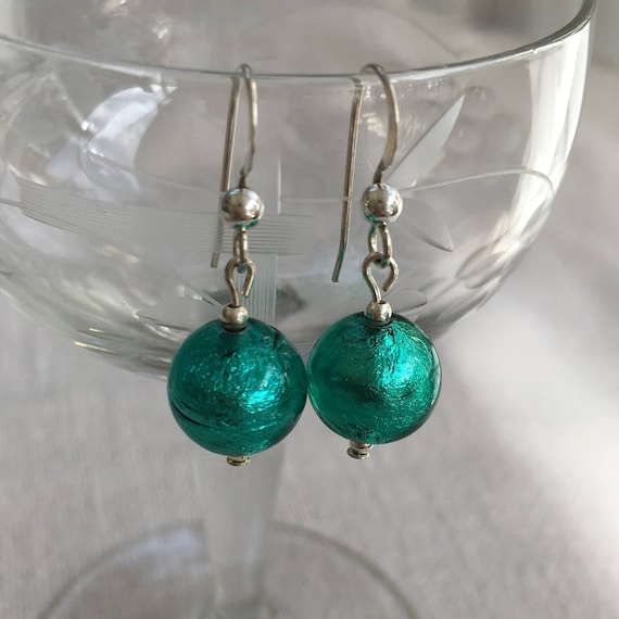 ダイアナ・イングラム ティール ムラーノガラス ミニ スフィア