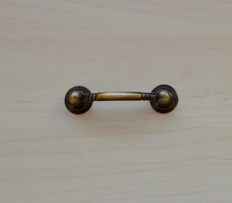 Set of 6 Brass Handle. Boho Hardware. Dark Etsy