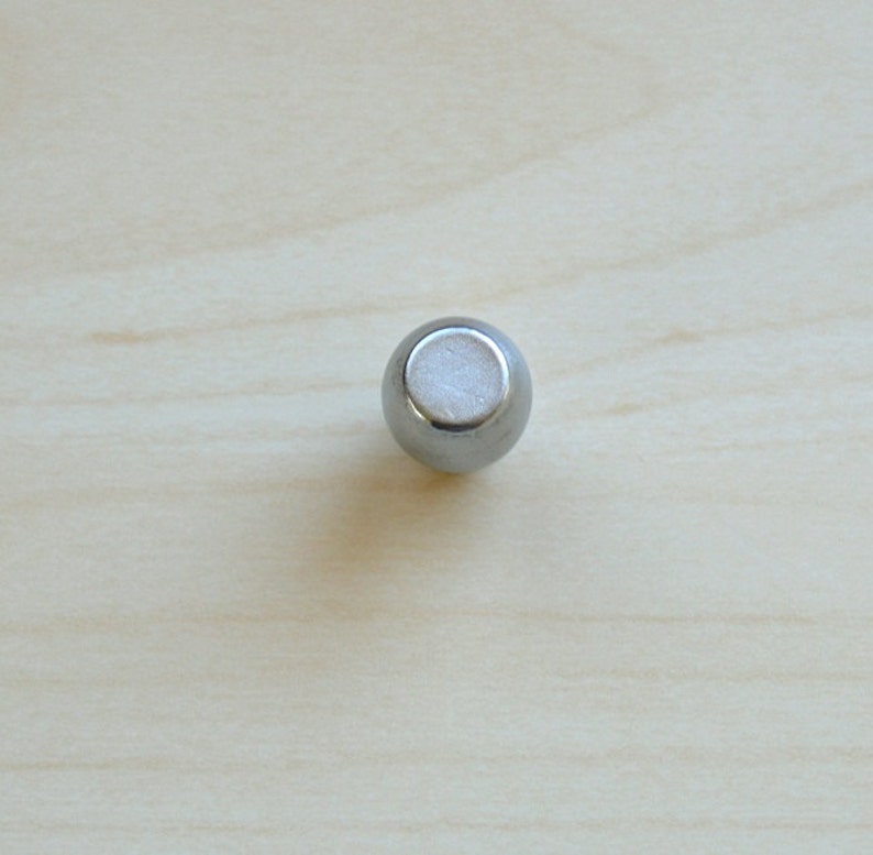Metal Cabinet Handle Cabinet Hardware Chrome Matte Cabinet Knob Minimalist Cabinet Knob Furniture Knob Dresser Handle 8135 Small Knob