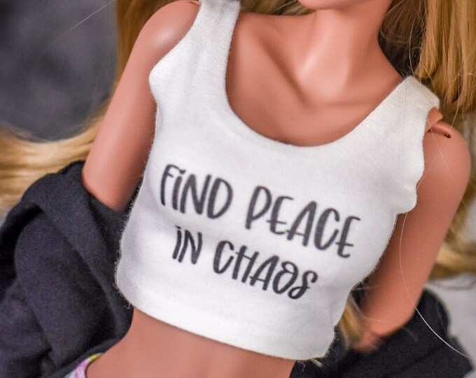 PREORDER Graphic Tank top  for bjd 1/3 scale doll like Smart Doll find piece