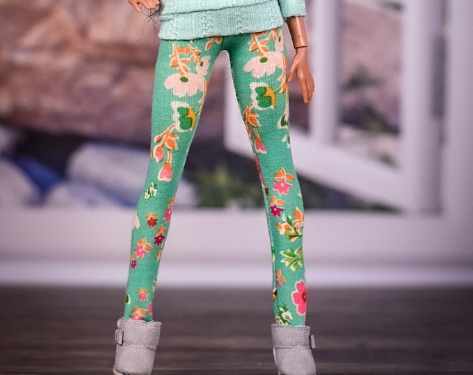 PREORDER Leggings for 1/6 scale doll clothes to fit Poppy Parker or other similar 1/6 fashion doll clothes.