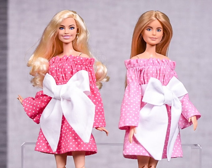 PREORDER Taylor Country Dress for 1/6 scale doll clothes to fit Poppy Parker or other similar 1/6 fashion doll clothes.