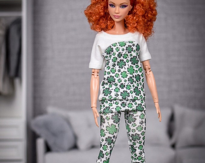 Set for 1/6 scale doll clothes to fit Poppy Parker or other similar 1/6 fashion doll clothes.