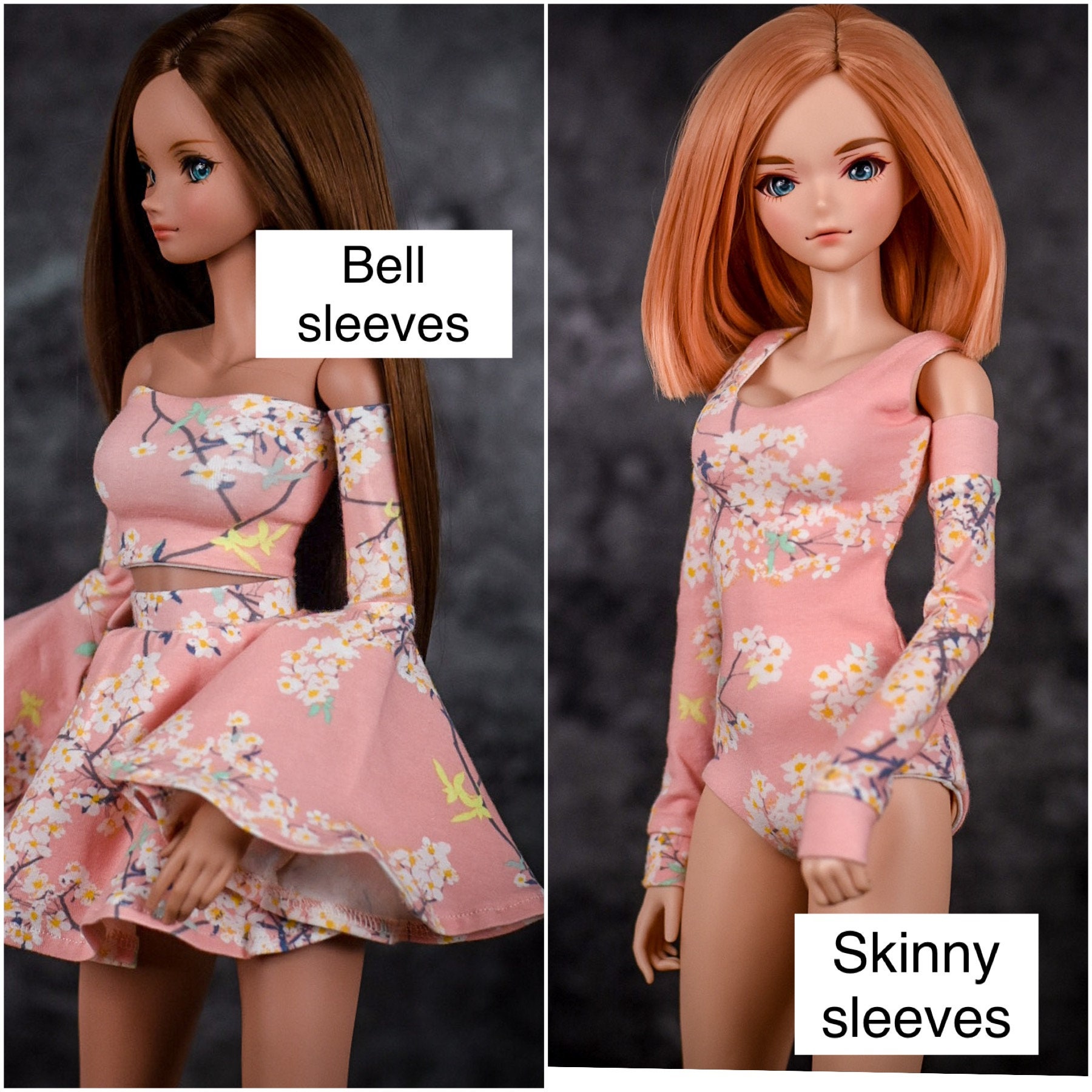 PREORDER One Piece Basic Collection to Fit Smart Doll or Other Similar 1/3  Scale Dolls. Print Cherrylight -  Israel