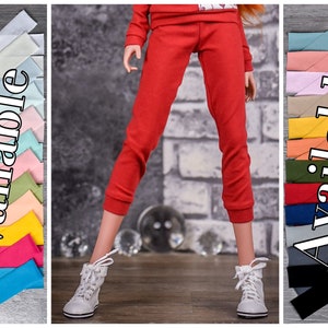 Pre-ORDER Cropped Joggers für 1/3 bjd Puppe