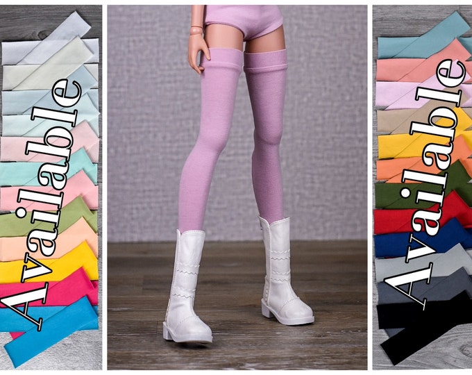 PREORDER High thigh socks for bjd 1/3 scale doll like Smart Doll