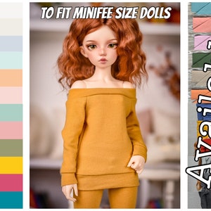 Pullover  Basics Collection to fit 1/4 scale doll such Minifee doll