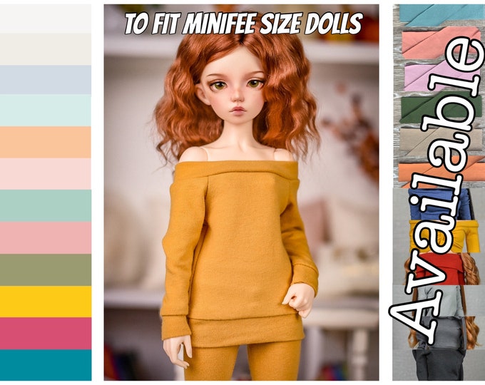 PREORDER Pullover  Basics Collection to fit 1/4 scale doll such Minifee doll