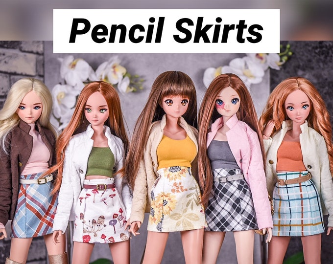 PREORDER Pencil Skirt   for bjd 1/3 scale doll like Smart Doll