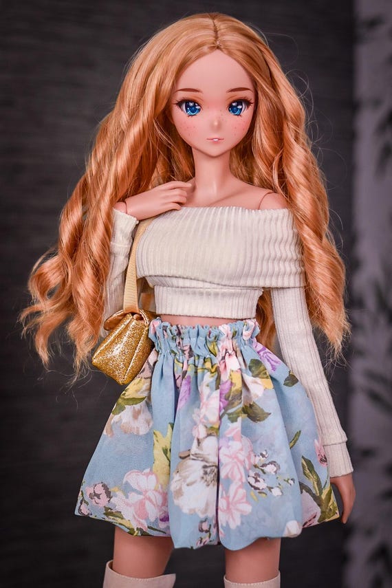 Chiffon Skirts for Bjd 1/3 Scale Doll Like Smart Doll CLASSIC Size