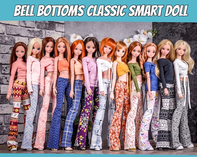 PREORDER Bell Bottom Leggings  for bjd 1/3 scale doll like Smart Doll