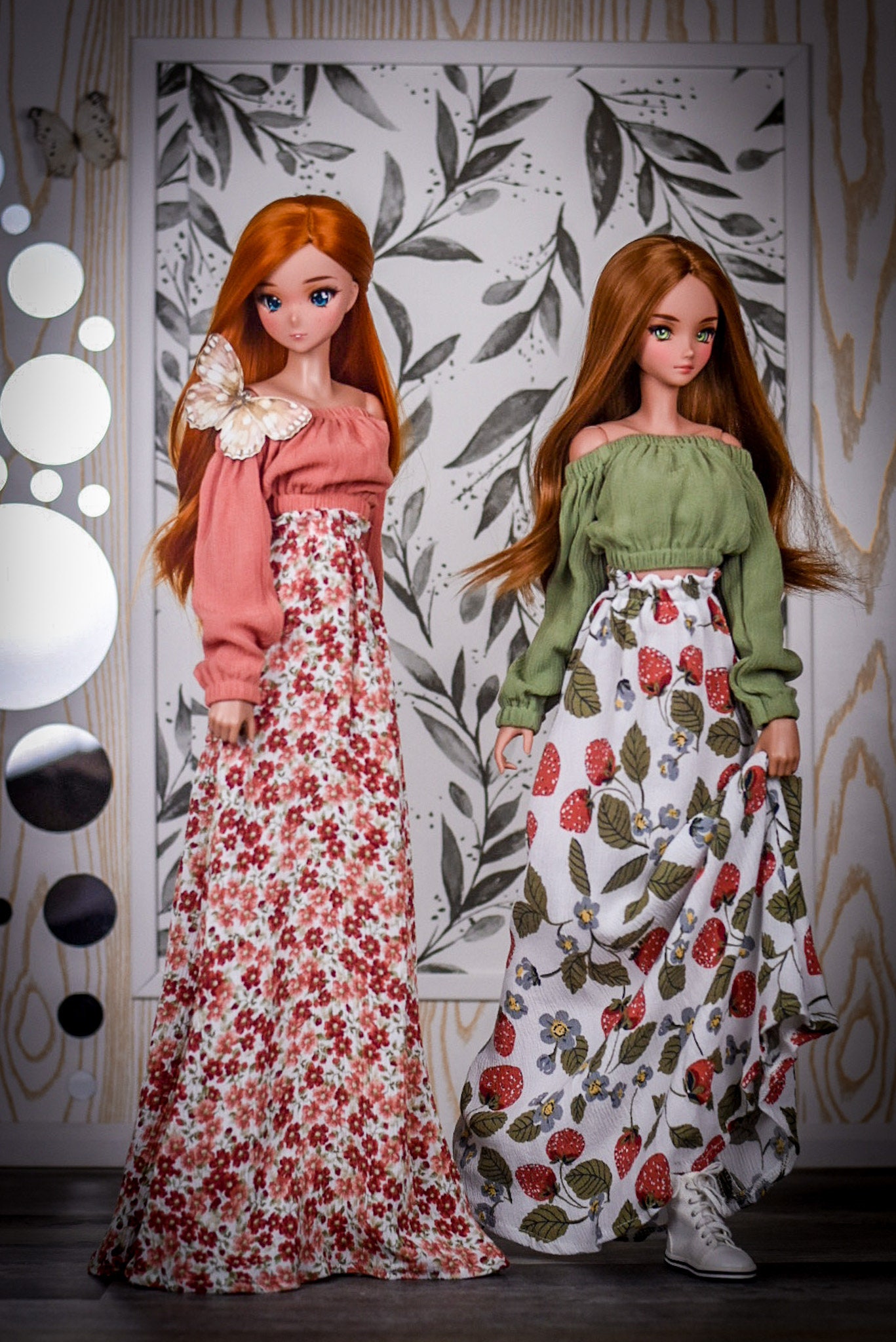 Maxi skirt for bjd 1/3 scale doll like Smart Doll