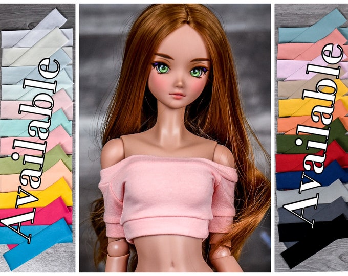 PREORDER Short sleeve boat top  for bjd 1/3 scale doll like Smart Doll