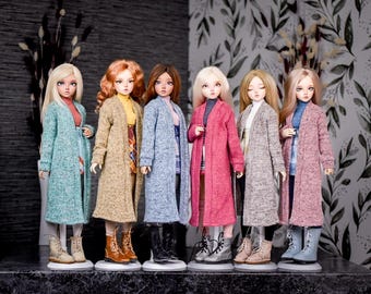 Cardigan für schlanke MSD wie Minifee 1/4 bjd Kleidung passen