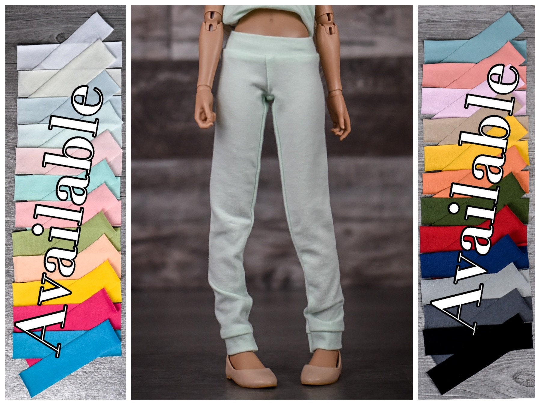 PREORDER Joggers Basics Collection to Fit 1/4 Scale Doll Such - Etsy