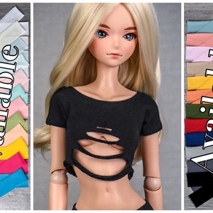 PREORDER I see you Crop top for bjd 1/3 scale doll like Smart Doll