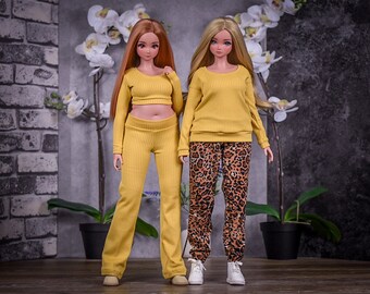 PRÉCOMMANDE Collection 24 heures sur 24, 7 jours sur 7 pour poupée bjd à l'échelle 1/3, comme Smart Doll couleur poire jaune moutarde