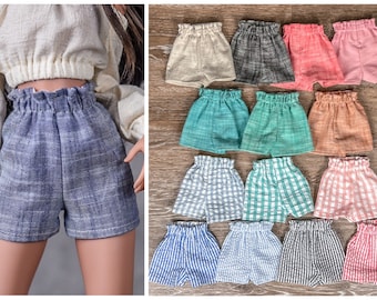 Paperbag Shorts  for bjd 1/3 scale doll like Smart Doll