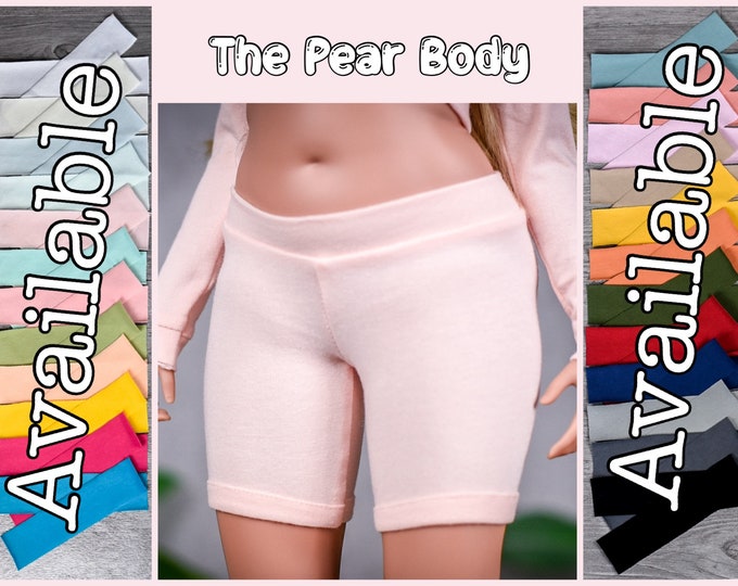 PREORDER Biker shorts fit Pear body  for bjd 1/3 scale doll like Smart Doll pear body