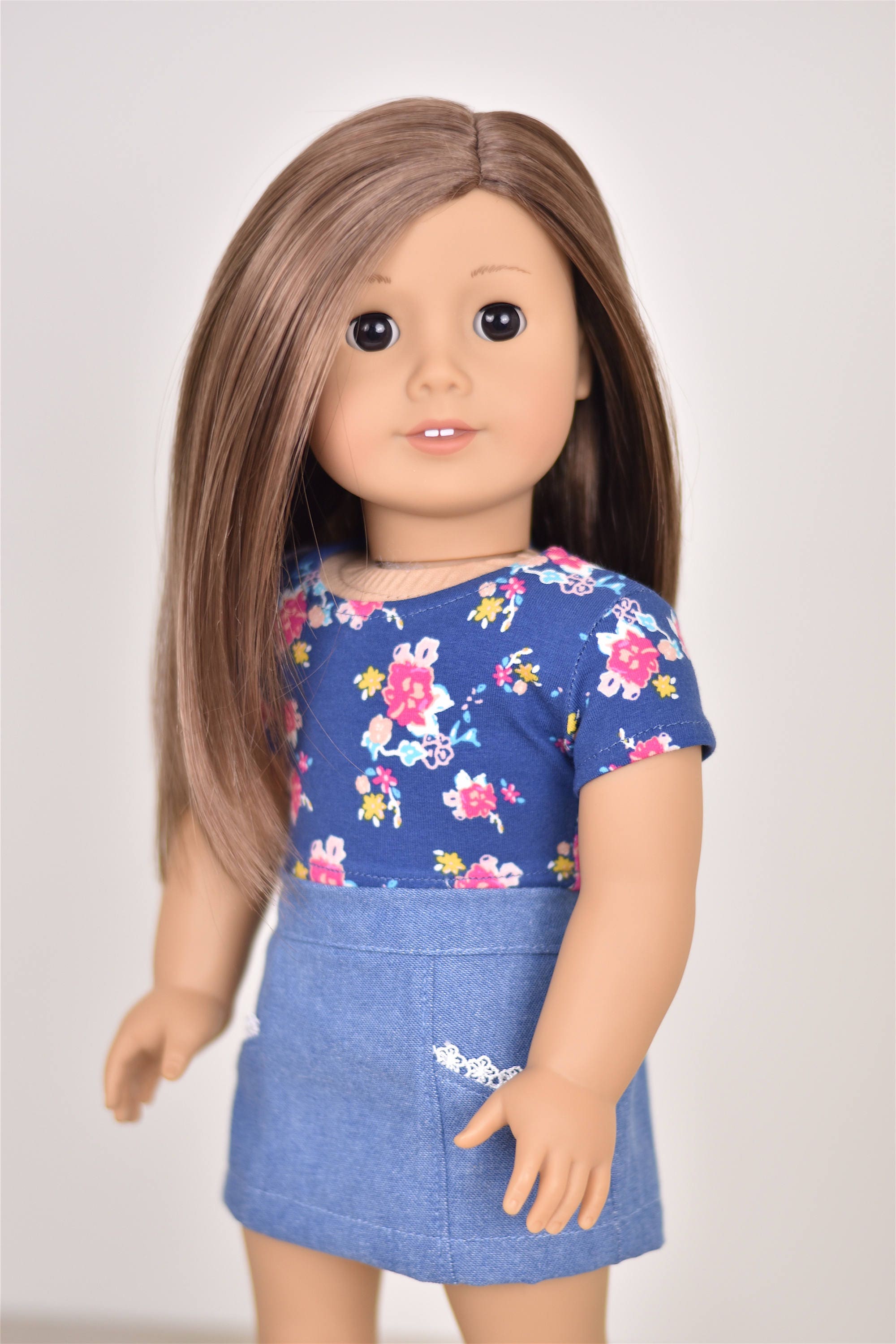 Crop top 18 inch doll clothes Short Sleeve EliteDollWorld EDW