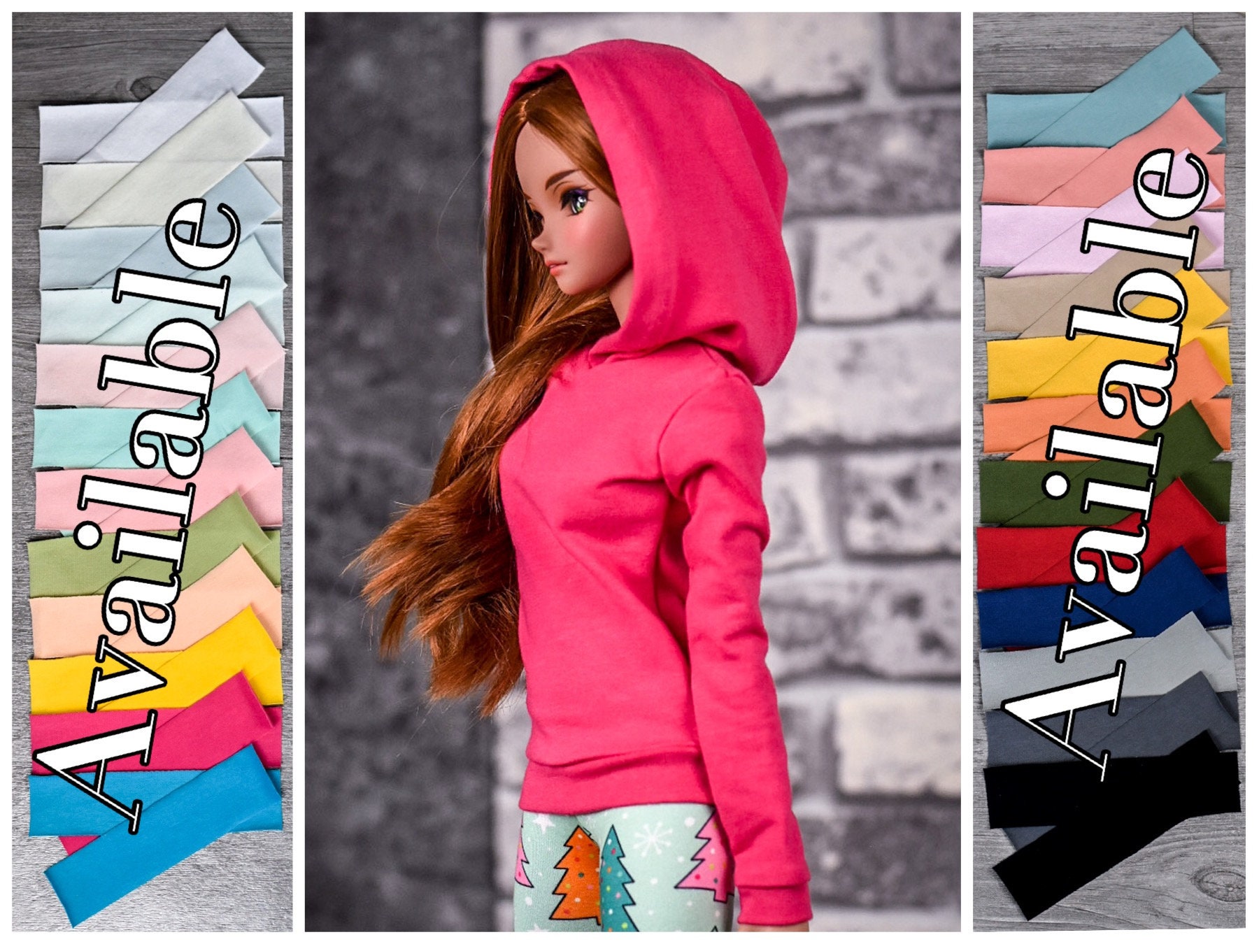 1/3 Doll Hoodie - Etsy