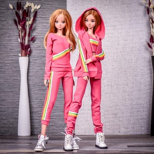 RETRO collection  for CLASSIC Smart Doll for bjd 1/3 scale doll like Smart Doll color Fuchsia