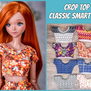 PREORDER Crop top for bjd 1/3 scale doll like Smart Doll