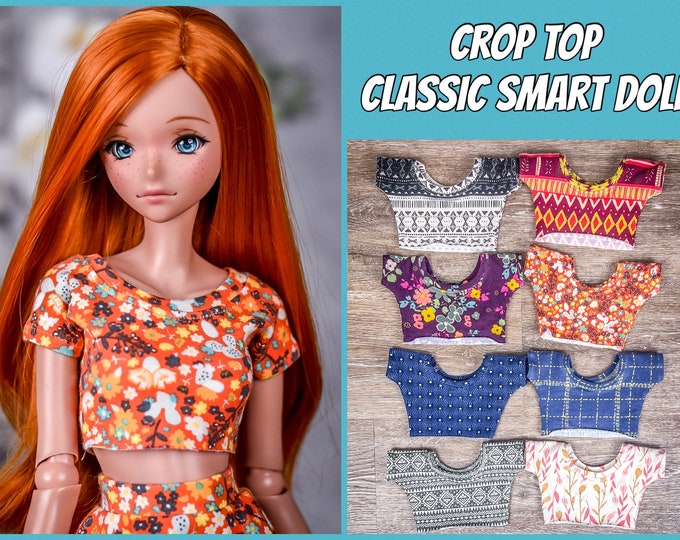 PREORDER Crop top for bjd 1/3 scale doll like Smart Doll