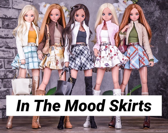 PREORDER In The Mood Skirt Skirt   for bjd 1/3 scale doll like Smart Doll