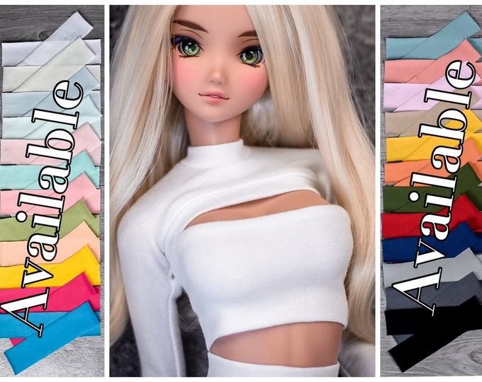 PREORDER Mini tube top for bjd 1/3 scale doll like Smart Doll