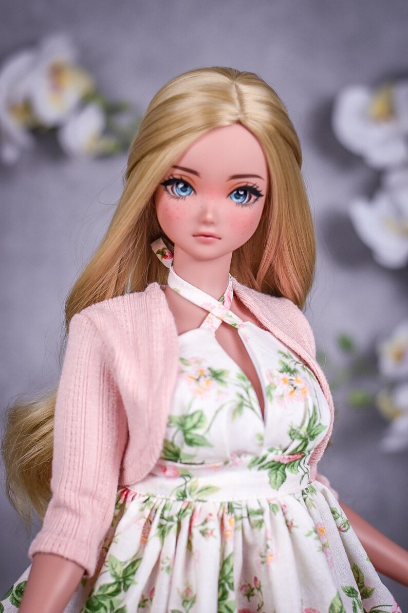 PRÉCOMMANDE Shrug fit pour poupée bjd à l'échelle 1/3 comme le corps poire Smart Doll Blush pink