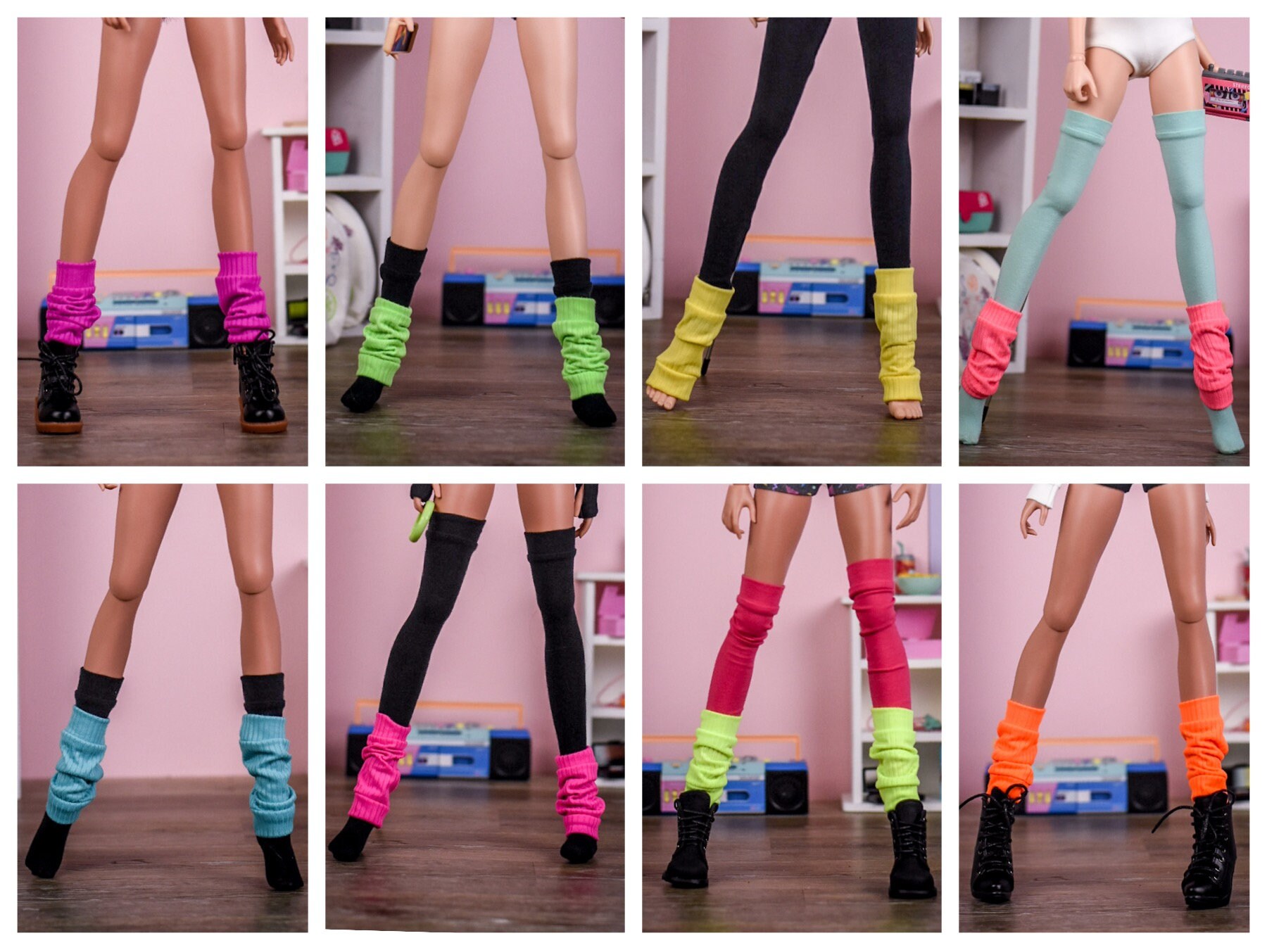 Leg warmers Clothes to fit Smart Doll for bjd 1/3 scale doll clothes