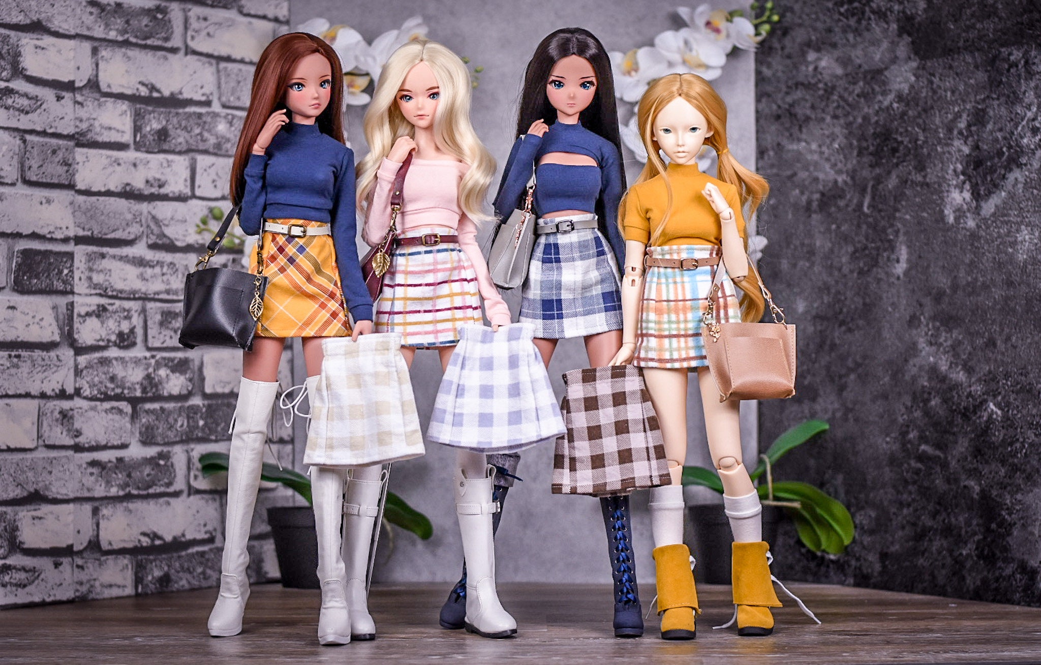 Pencil Skirt for bjd 1 3 scale doll like Smart Doll