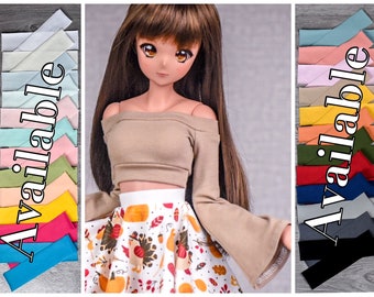 PREORDER Bell Boat Neck top for bjd 1/3 scale doll like Smart Doll