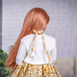 PREORDER Shrug fit Pear body for bjd 1/3 scale doll like Smart Doll pear body image 10