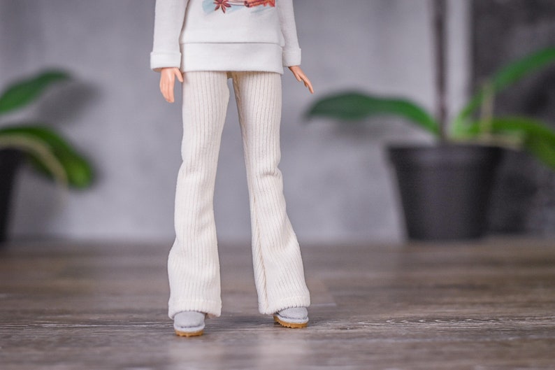 PREORDER Corduroy pants for 1/6 scale doll clothes to fit Poppy Parker or other similar 1/6 fashion doll clothes. image 6