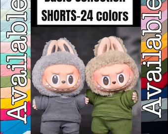 PREORDER Basic shorts  to fit Labubu dolls or other similar plush toys