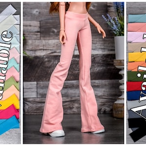 RESERVA PREVIA Leggings acampanados para muñecas bjd a escala 1/3 como Smart Doll