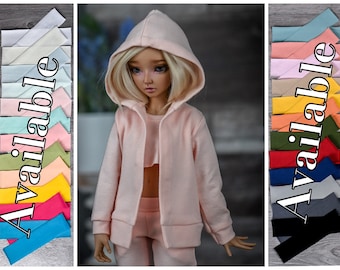 Hoodie Basics Collection  to fit 1/4 scale doll such Minifee doll PashaPasha Mini Joydolls