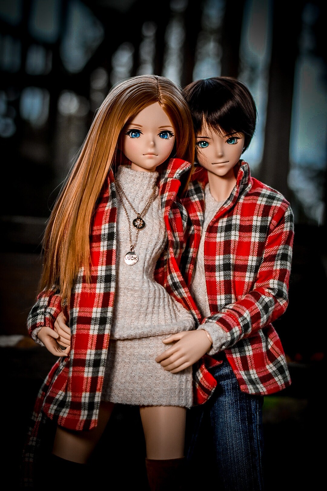 Flannel coat store for bjd 1/3 scale doll like Smart Doll turquoise