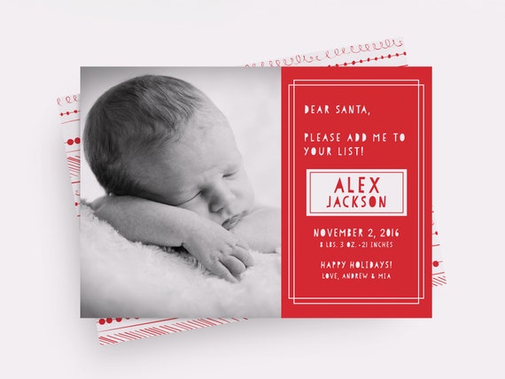 Diy Christmas Baby Announcement | holyfashionamanda