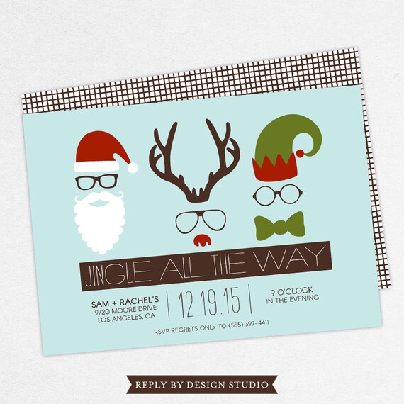 adult christmas party invitation funny holiday party etsy funny holiday party invite