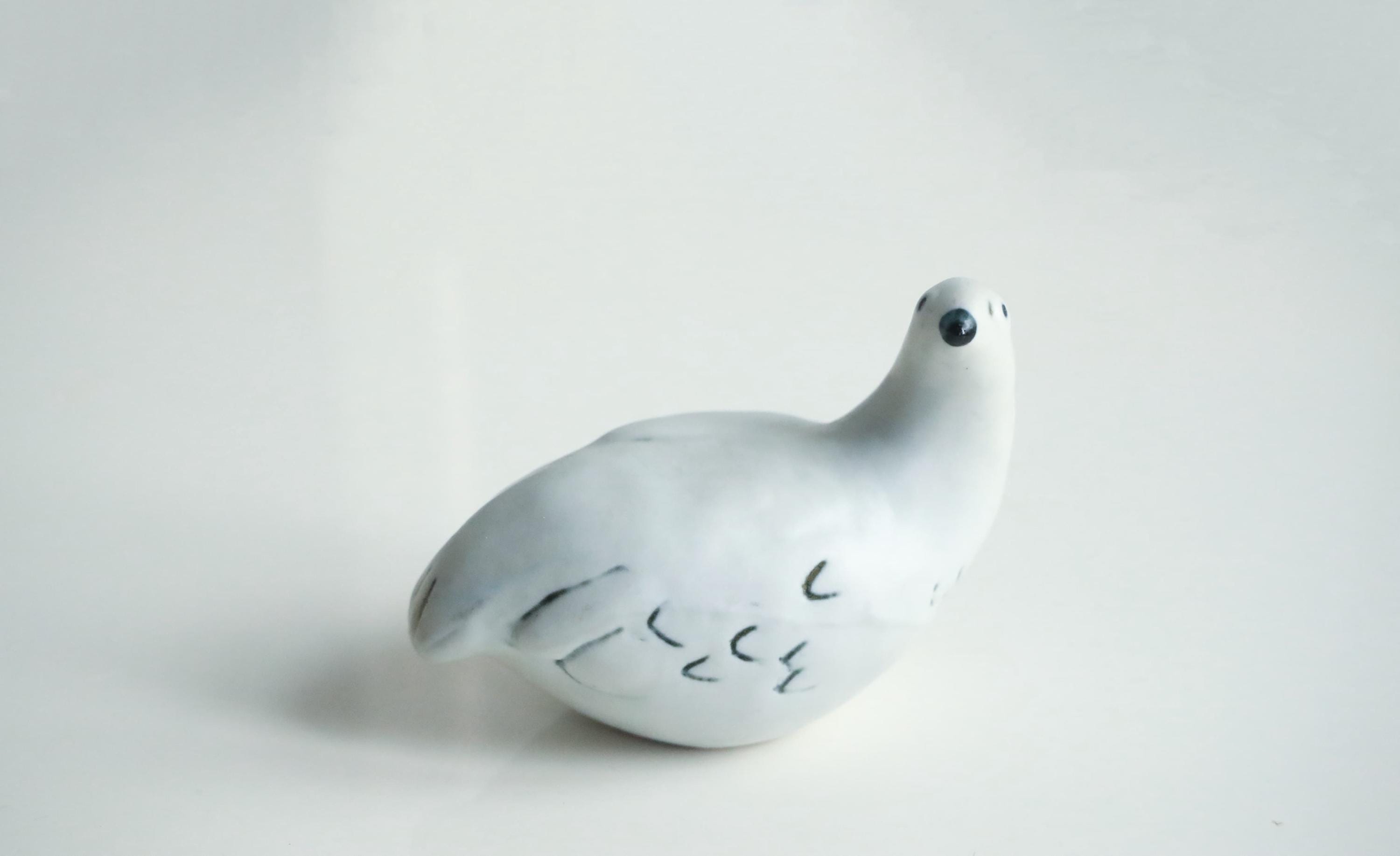 Lovely Stoneware Bird by Henrik Allert for Pentik of Finland