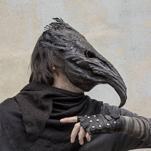 Black Death Crow Mask