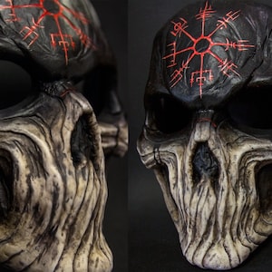 Vegvisir - Skull Mask