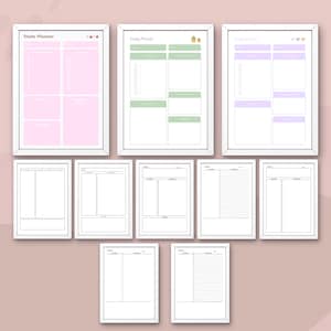 Alternate Printable Cornell Note-Taking Template / Printable College Study Resources / College Study Note Template