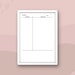 Printable Cornell Note-taking Template / Printable College Study ...