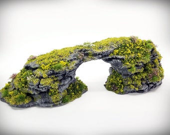 Dynamic Hills - "Archie" - Wargame Terrain - Miniature Wargaming, tabletop RPG D&D AOS rock formation scatter terrain, scenery